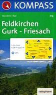 Feldkirchen Gurk, Friesach 1 : 50 000: Wandern / Rad. GPS-genau