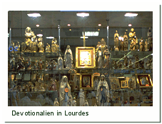 Devotionalien in Lourdes